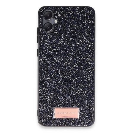 Onegif Samsung Galaxy A05 Bright Simli Kapak - Siyah