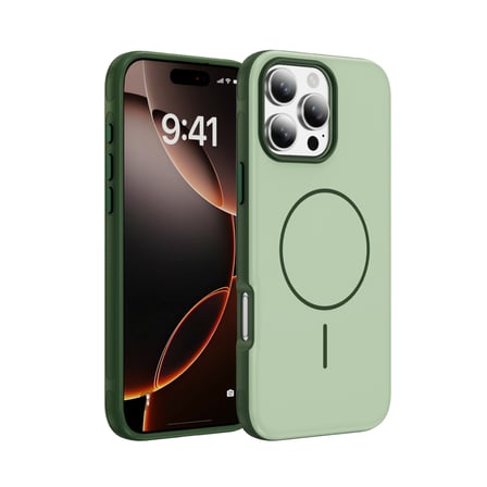 Joko Apple Uyumlu İphone 16 Pro Max Neksa Magsafe Kapak - Yeşil
