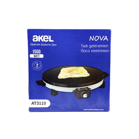 Nova Gözleme Sacı Termostatlı 1550W 48X48X14CM AT3110