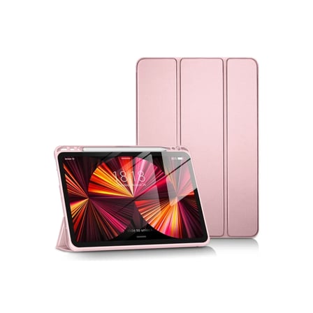 Apple iPad Pro 11 (2024) Kılıf Tablet Smart Kılıf - Pembe
