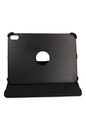 Apple iPad 2025 10.9 10.Nesil (A16) Kılıf 360 Tablet Deri Kılıf - Siyah