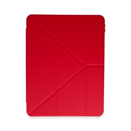 Xiaomi Pad 6 Kılıf Kalemlikli Mars Tablet Kılıfı - Kırmızı