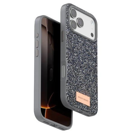 Onegif Apple Uyumlu İphone 17 Pro Bright Simli Kapak - Gümüş