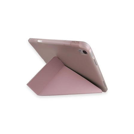 Huawei Honor Pad V9 Kılıf Kalemlikli Mars Tablet Kılıfı - Rose Gold