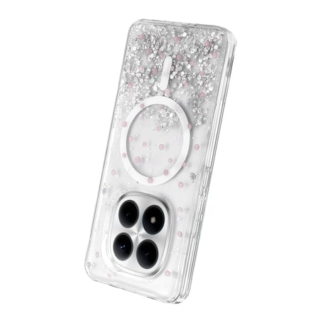 Onegif Xiaomi Redmi Note 15 4g Misk Simli Magsafe Kapak - Desen 1