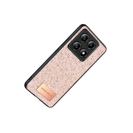 Onegif Xiaomi Uyumlu Mi 14t Pro Bright Simli Kapak - Pembe