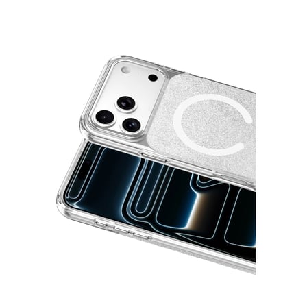Onegif Apple İphone 17 Pro Sora Simli Magsafe Kapak - Beyaz