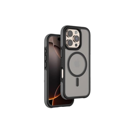 Venco Apple İphone 16 Pro Orbit Magsafe Kapak - Siyah