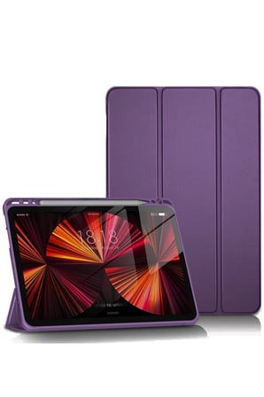 Apple iPad Pro 11 (2024) Kılıf Tablet Smart Kılıf - Mor
