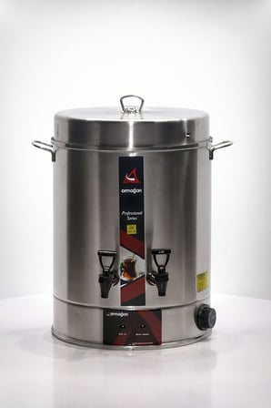 Armağan 250 Bardak Çay Otomatı Elektrikli Semaver Çay Makinesi Çift Musluk 2500W