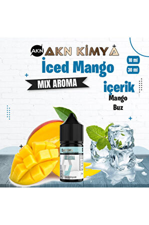 İced Mango Mix Aroma Mango Buz Gıda Aroması 10 ml