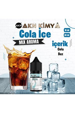 Cola İce Mix Aroma Cola Buz Gıda Aroması 10 ml