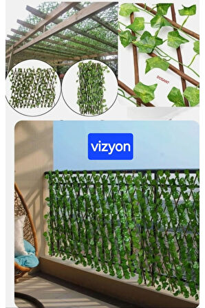 yapay çit 60x300 cm,Açılır kapanır Ahşap Dekoratif Bahçe çiti 3 adet