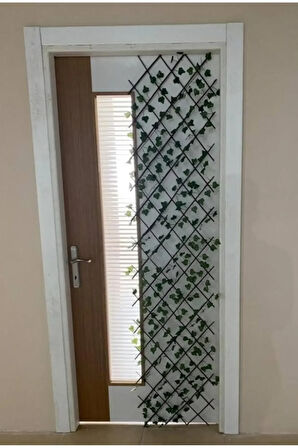 yapay çit 60x300 cm,Açılır kapanır Ahşap Dekoratif Bahçe çiti 3 adet