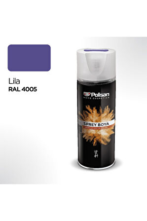4005 Akrilik Sprey Boya Lila Ral-4005 Düz Renk