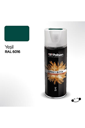 POLİSAN SPREY BOYA AKRİLİK YEŞİL RAL 6016