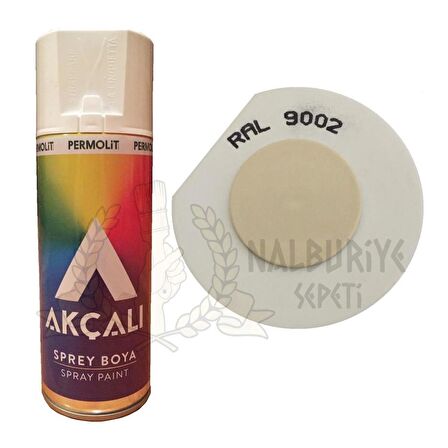 Akçalı Akrilik Sprey Boya BEJ 400 ml - RAL7032