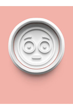 Emoji Surat Kurabiye Kalıbı Ve Şeker Hamuru Kalıbı