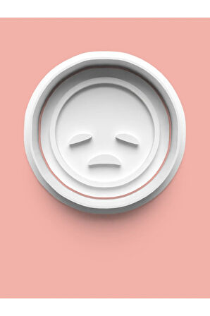 Emoji Üzgün Surat Kurabiye Kalıbı Ve Şeker Hamuru Kalıbı