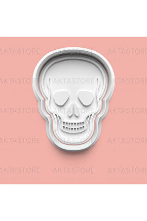 Kuru Kafa Figürü Kurabiye Kalıbı Ve Şeker Hamuru Kalıbı