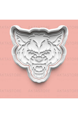 Kurt Adam Figürlü Kurabiye Kalıbı Ve Şeker Hamuru Kalıbı