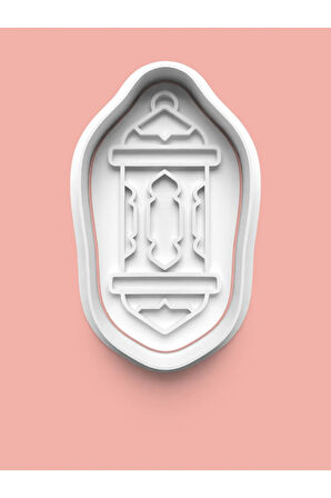 Ramazan Ayı Temalı Fener Figürü Kurabiye Kalıbı Ve Şeker Hamuru Kalıbı