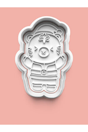 Sevimli Ayıcık Figürü Kurabiye Kalıbı Ve Şeker Hamuru Kalıbı