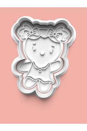 Zencefilli Kurabiye Adam Kurabiye Kalıbı Ve Şeker Hamuru Kalıbı 4'lü set