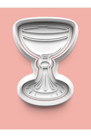 Kadeh Figürü Kurabiye Kalıbı Ve Şeker Hamuru Kalıbı