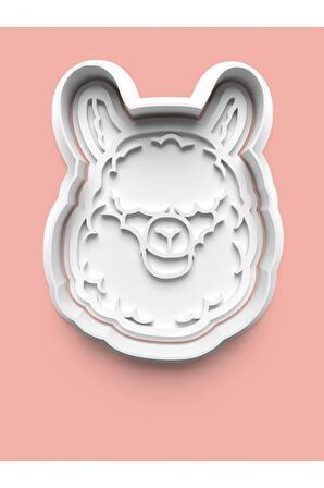 Alpaka Figürü Kurabiye Kalıbı Ve Şeker Hamuru Kalıbı