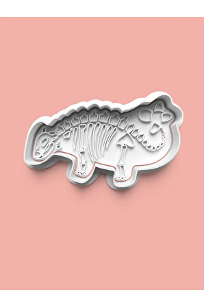 Dinozor Fosili Kurabiye Kalıbı Ve Şeker Hamuru Kalıbı