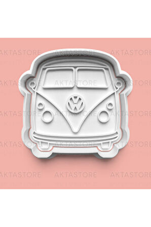 Wolkswagen Vw1 Klasik Kurabiye Kalıbı Ve Şeker Hamuru Kalıbı