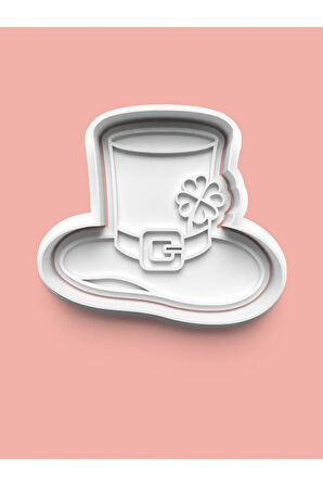 Kadın Şapkası Kurabiye Kalıbı Ve Şeker Hamuru Kalıbı