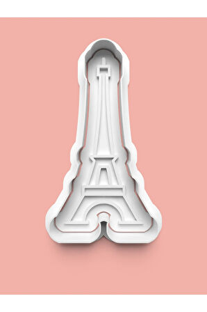 Eyfel Kulesi Kurabiye Kalıbı Ve Şeker Hamuru Kalıbı