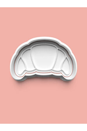 Kruvasan Figürü Kurabiye Kalıbı Ve Şeker Hamuru Kalıbı