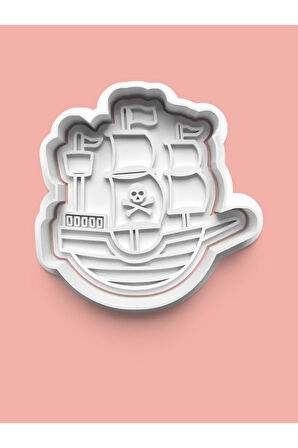 Korsan Gemisi Kurabiye Kalıbı Ve Şeker Hamuru Kalıbı