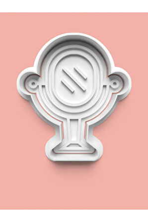 Makyaj Aynası Kurabiye Kalıbı Ve Şeker Hamuru Kalıbı