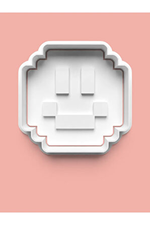 Pixel Kurabiye Kalıbı Ve Şeker Hamuru Kalıbı