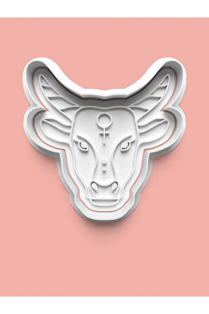 Boğa Burcu Kurabiye Kalıbı Ve Şeker Hamuru Kalıbı