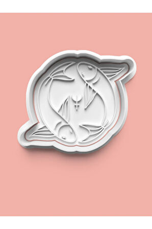 Balık Burcu Kurabiye Kalıbı Ve Şeker Hamuru Kalıbı