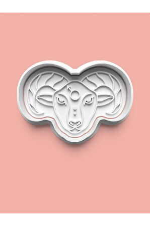 Koç Burcu Kurabiye Kalıbı Ve Şeker Hamuru Kalıbı