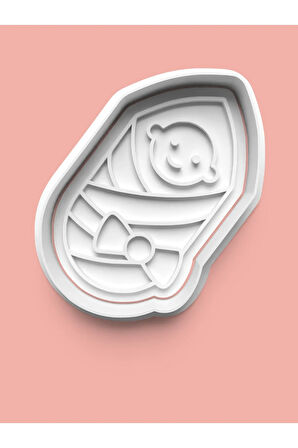 Yenidoğan Bebek Kurabiye Kalıbı Ve Şeker Hamuru Kalıbı