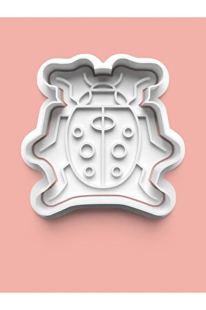 Uğur Böceği Kurabiye Kalıbı Ve Şeker Hamuru Kalıbı