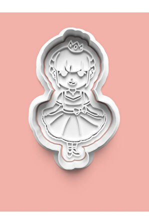 Küçük Prenses Kurabiye Kalıbı Ve Şeker Hamuru Kalıbı