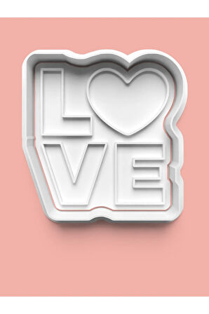 Love Kurabiye Kalıbı Ve Şeker Hamuru Kalıbı