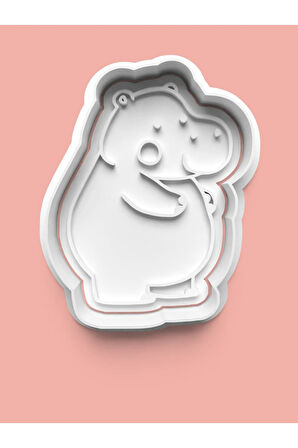 Su Aygırı Figürü Kurabiye Kalıbı Ve Şeker Hamuru Kalıbı