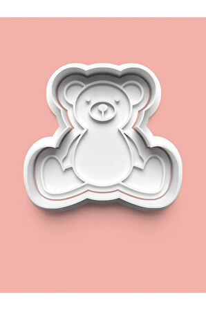 Bebek Ayıcık Kurabiye Kalıbı Ve Şeker Hamuru Kalıbı