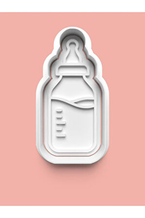 Bebek Biberon Kurabiye Kalıbı Ve Şeker Hamuru Kalıbı