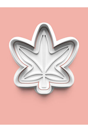 Yaprak Figürü Kurabiye Kalıbı Ve Şeker Hamuru Kalıbı