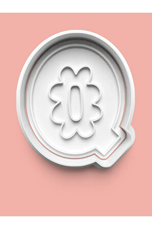 Desenli Q Harfi Kurabiye Kalıbı Ve Şeker Hamuru Kalıbı